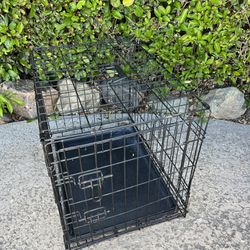 Dog Crate,  Carrier, Wire,  Collapsible 