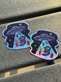 Dutch Bros Sticker! Holographic!