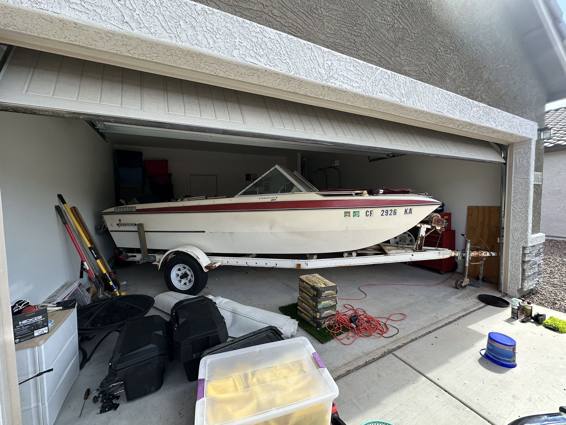 1960s Ski Boat