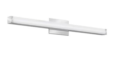 2 ft. Chrome LED Selectable Color Temperature 3000/3500/4000K Dimmable LED