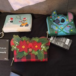 Loungefly Disney Wallets $40 Each Firm.. More In Profile 🌲🎁💸💳