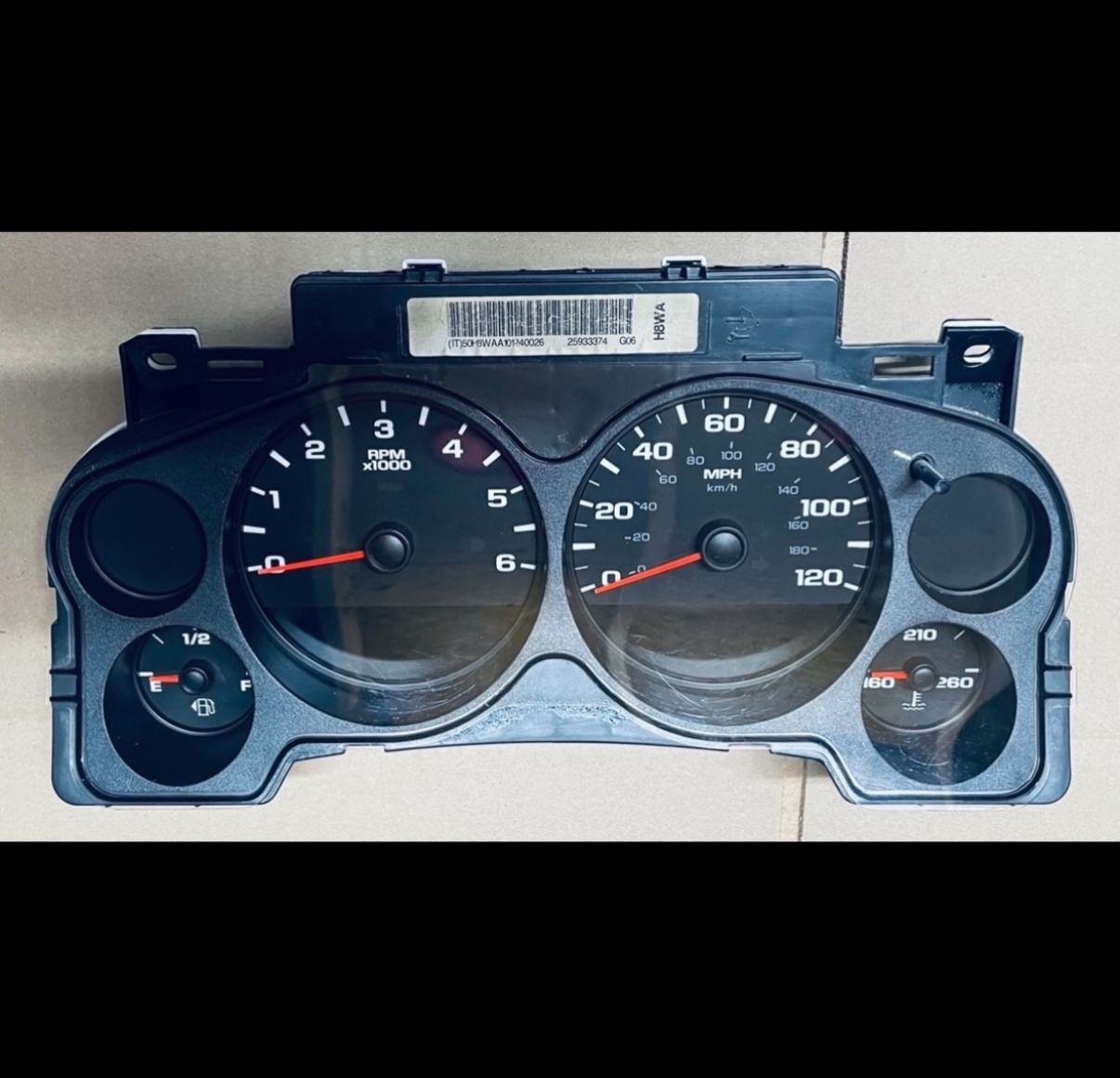 Chevy/GMC Cluster