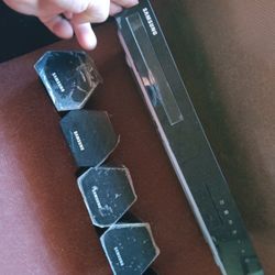 Samsung 3d Bluray Player 4 Speakers & Subwoofer