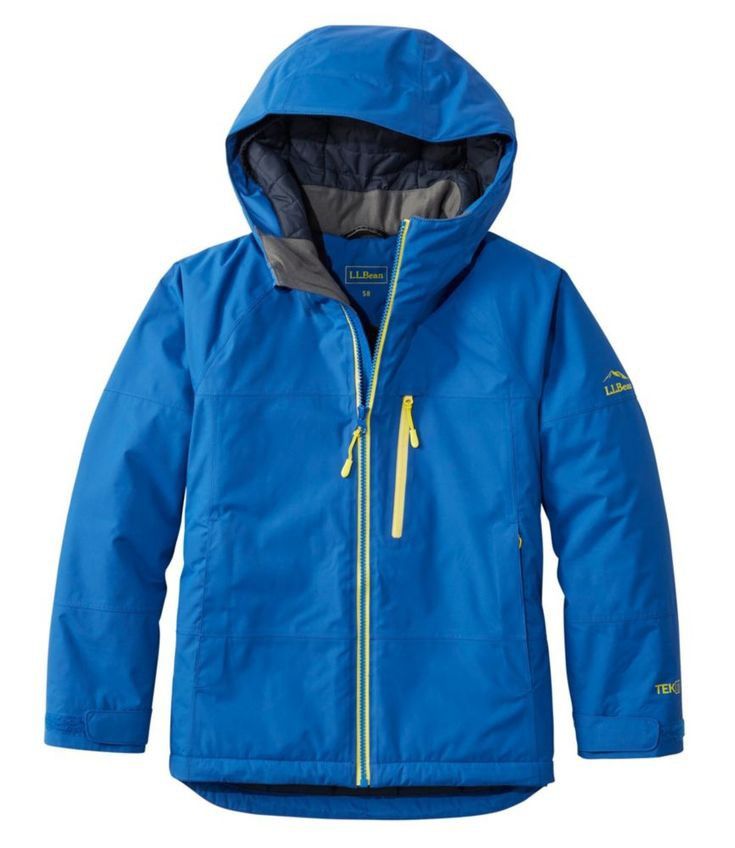 L.L. Bean Kids Waterproof Ski Jacket winter Weatherproof coat Puffer size M medium 10 12