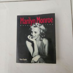 Photographic biography "Marilyn Monroe" 8.5" W x 10.5" H x 1.25" Thick