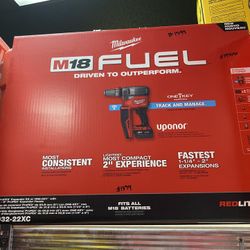 Milwaukee M18 Fuel 2” Pro Pex Expander Kit W One Key 
