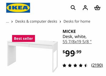 Good condition ikea desk