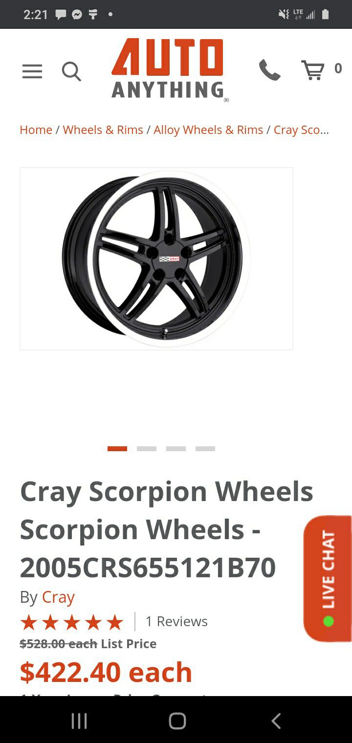 4 cray scorpio rims 20in. With toyo proxy tires size listed
