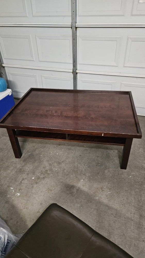 Pottery barn coffee table kids activity game puzzle table