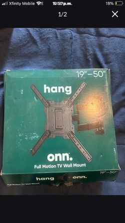 TV ONN hang 19”-50”