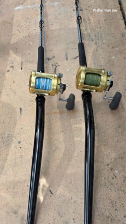 Shimano Tiagra Reel/NewBraidNew Bent Butt Rods