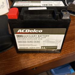New AC Delco Auxiliary Battery