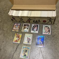 Sports Card Box Filled With 800 Cards!