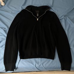 H&M Black Quarter Zip (M)