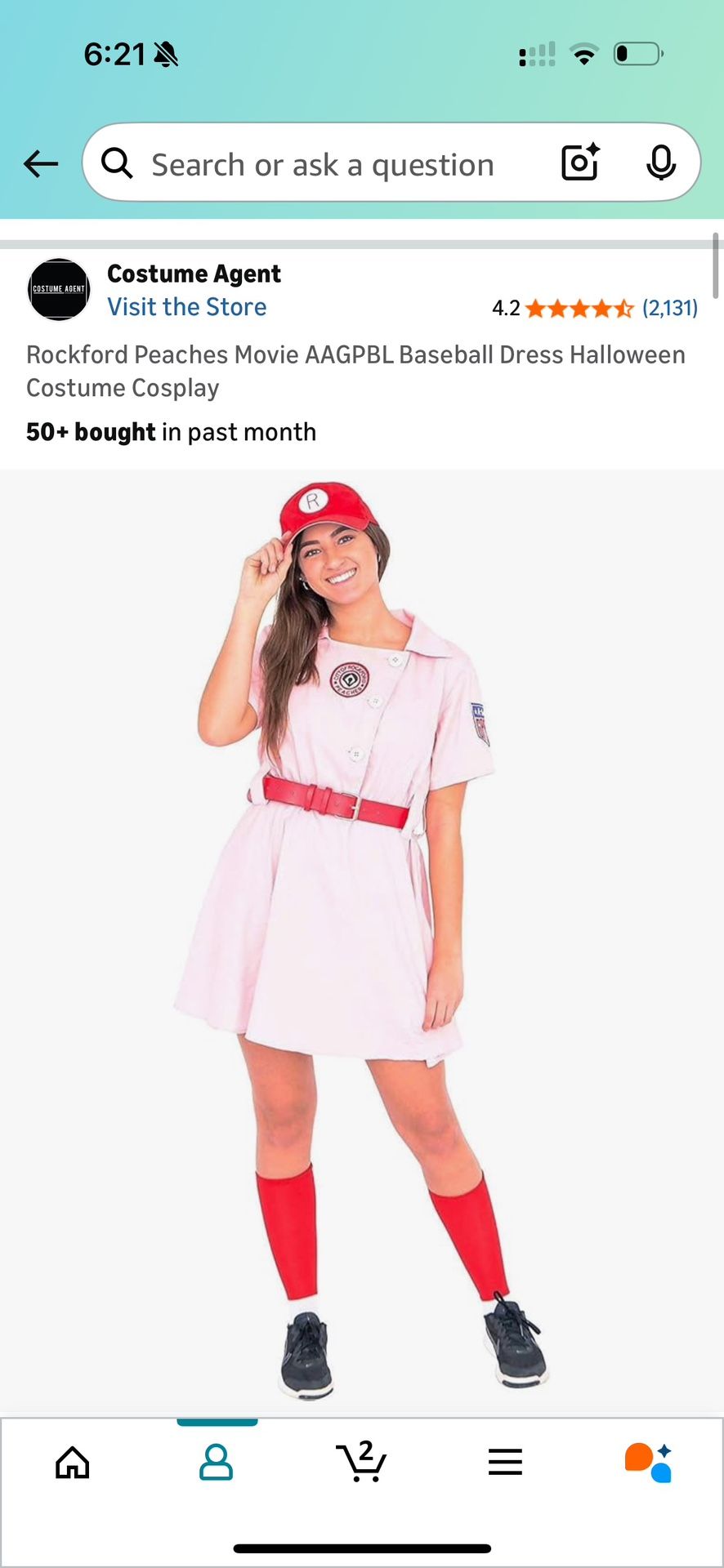 League Of Thier Own Men’s And Women’s Costume