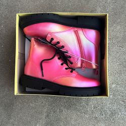 New Art Class Target Pink Boots Girls 5