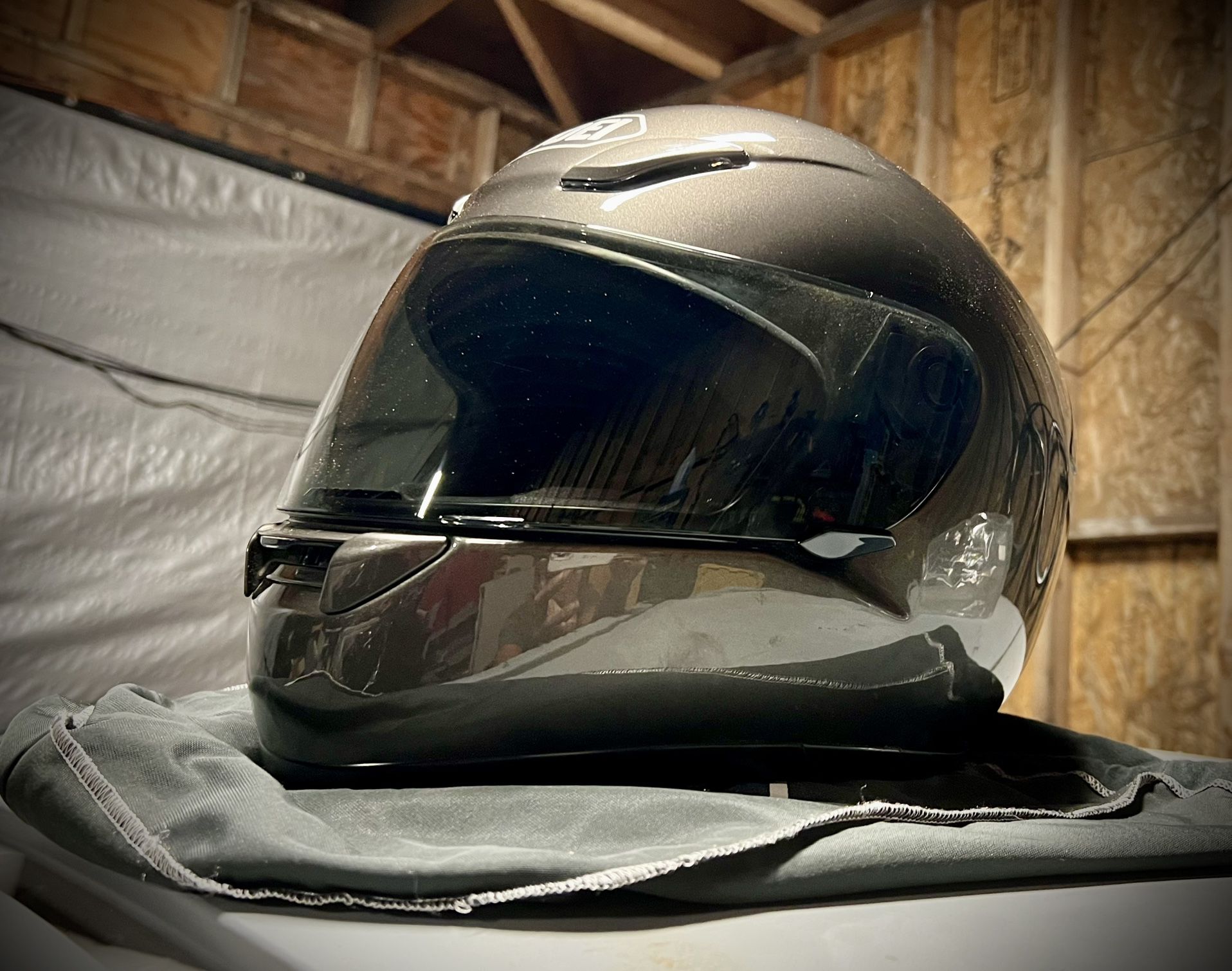 Shoei RF-1000 Silver Metallic Helmet XL