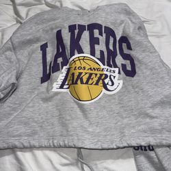 Laker’s Crop Sweater 