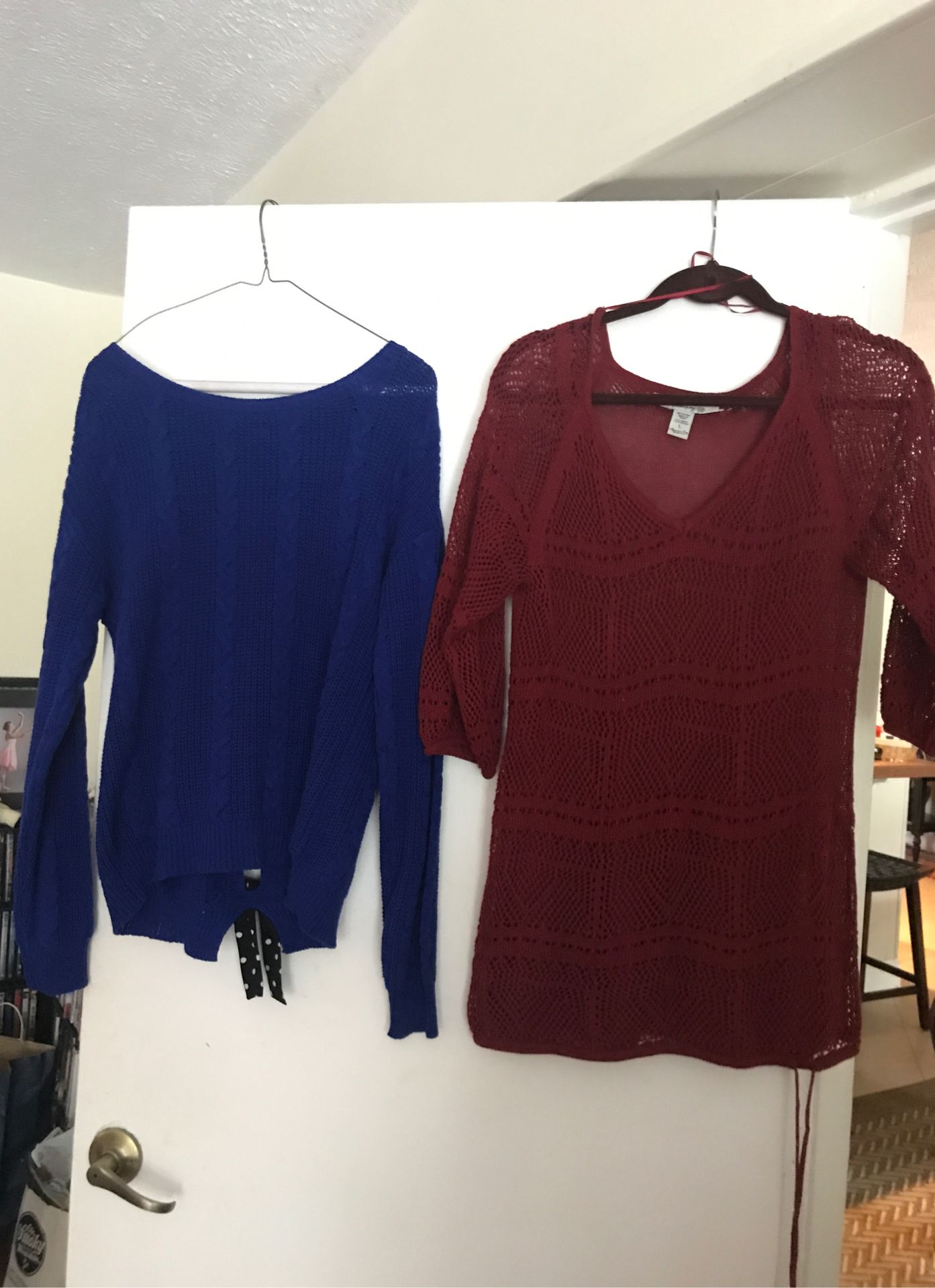 American Rag sz M/L. sweater Maison Jules sweater sz S/M