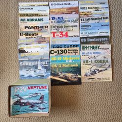 Squadron/Signal Publication Books $5 each