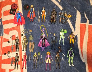 Marvel, DC, GiJoe, Star Wars figure lot