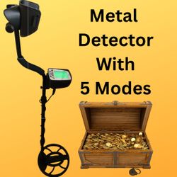 New, DrOtek Metal Detector with a Microphone and Carrying Bag: Highly Accurate for Detecting Gold and Silver
