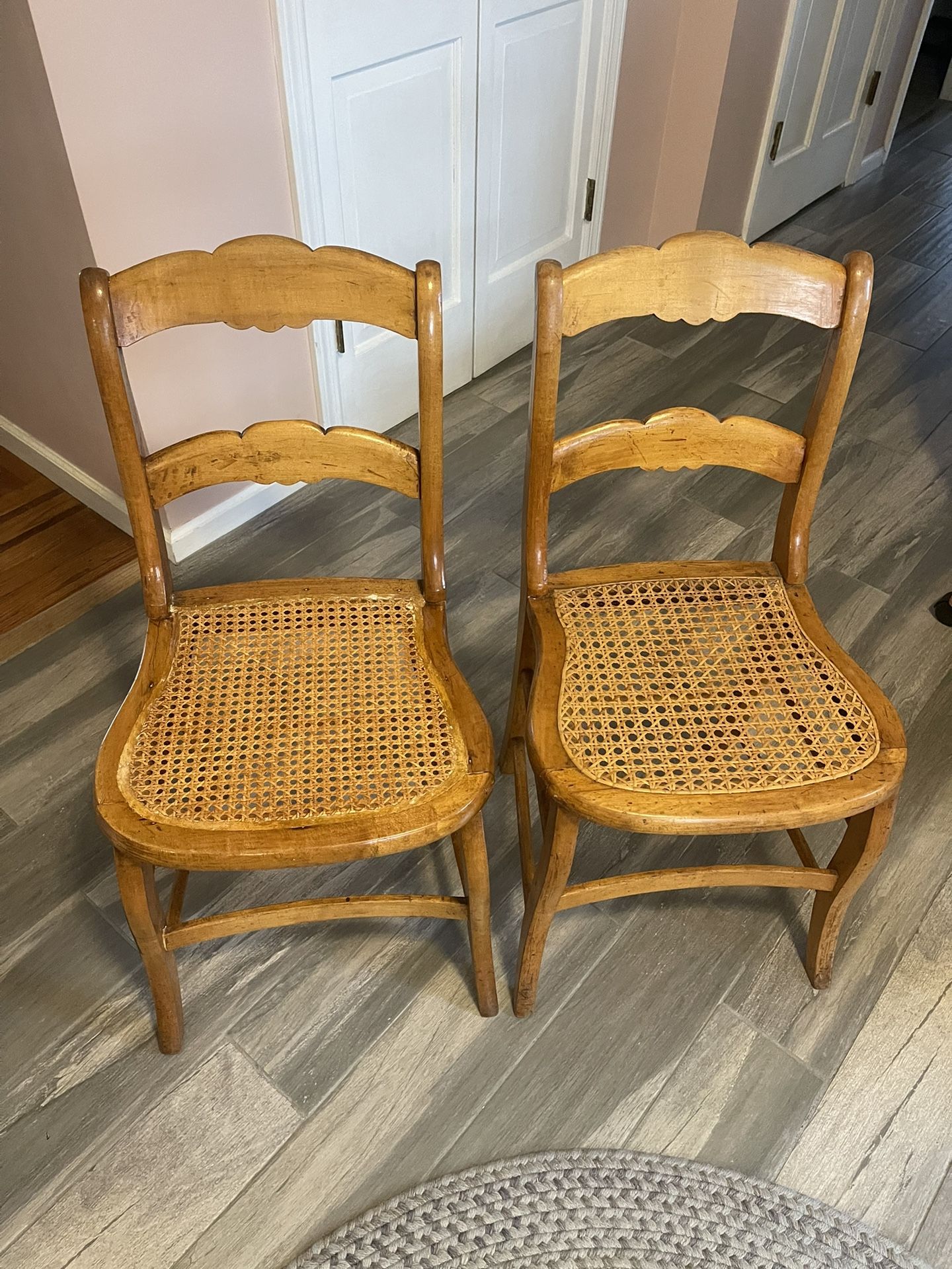 Antique Cane Chairs