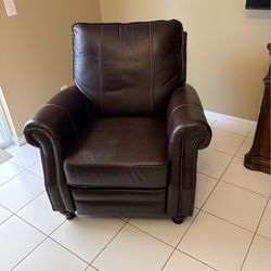 Lazy Boy Brown leather chair