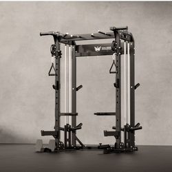 New Still In Box Major Fitness Power Rack With Cables 