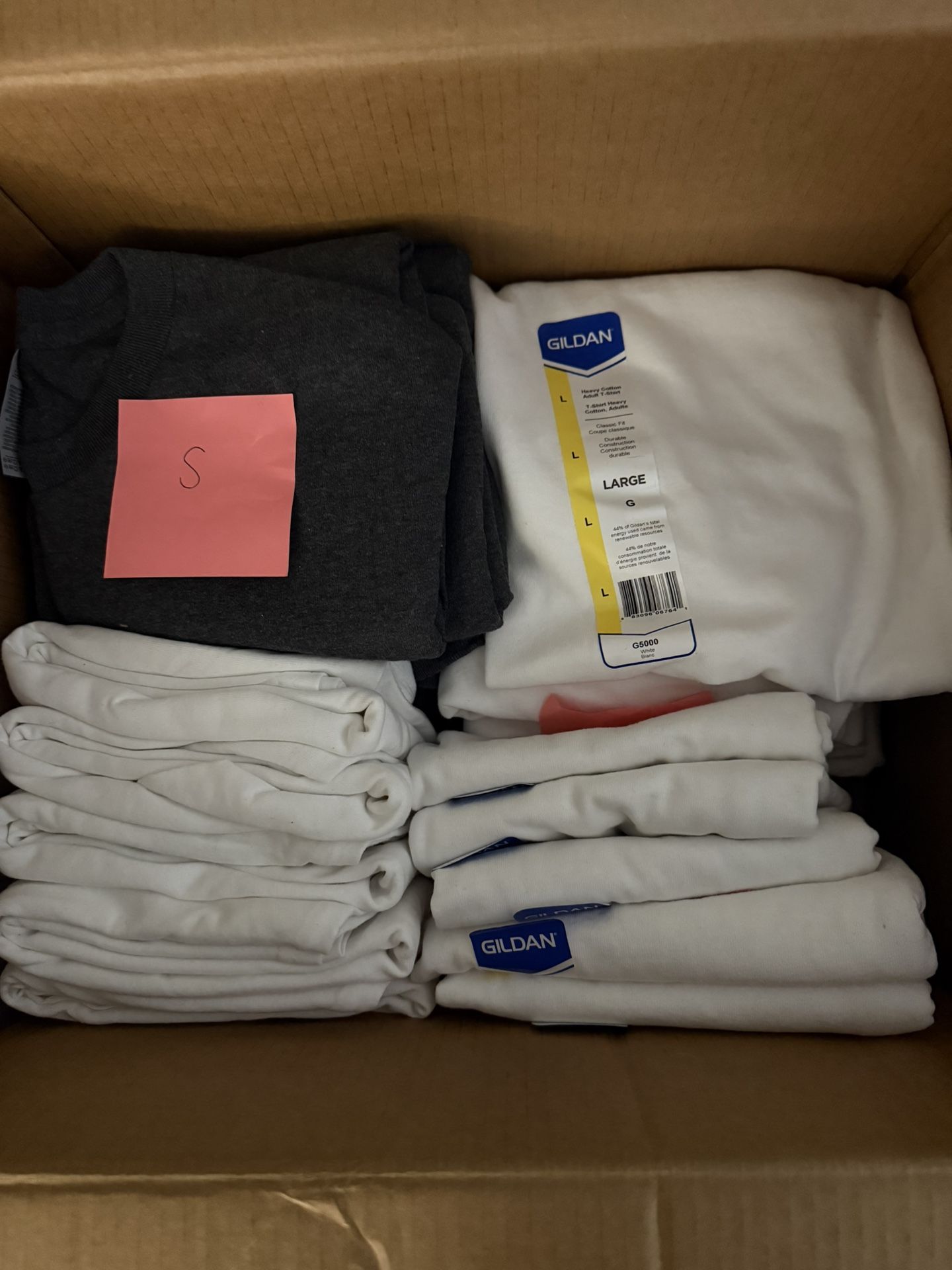 Blank 100% Cotton Shirts Gildan G500