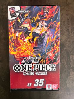 One Piece Starter Deck 35: RED/BLACK Sabo -