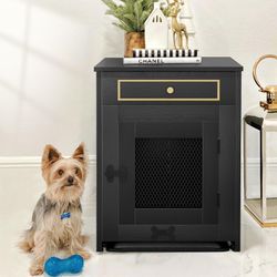 NEW - Dog Crate End Table 