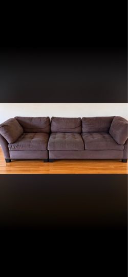 Brown couch