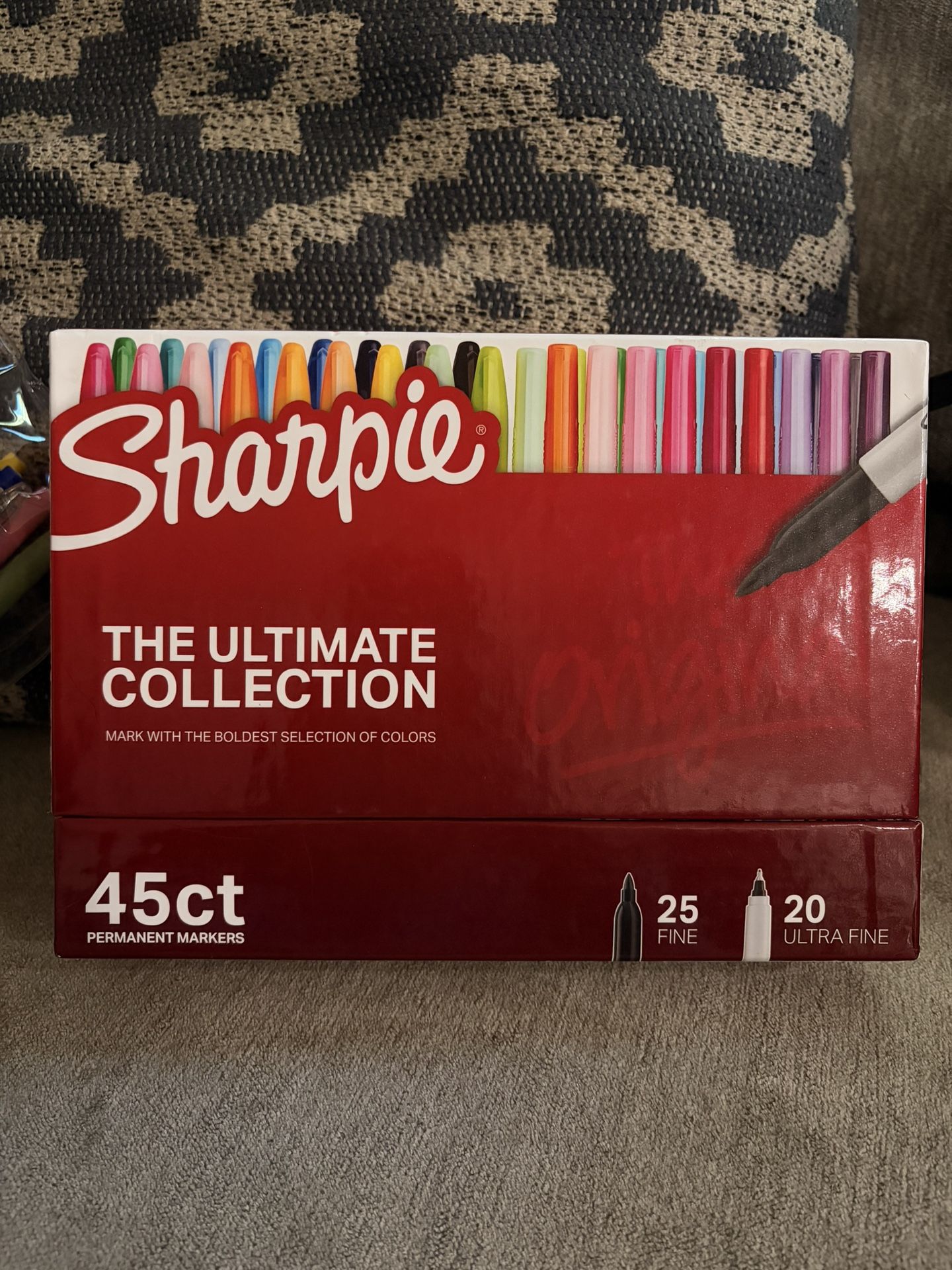 Sharpie 45ct And Paper Mate Colored Marker/pens