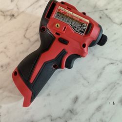 M12 12V Lithium-Ion Subcompact Brushless Cordless 1/4 in. Hex Impact Driver (Tool-Only)