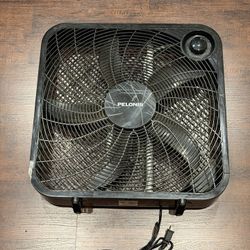 Pelonis 20” Box Fan – 3-Speed | Model PFB50A2ABB-V | Working Great