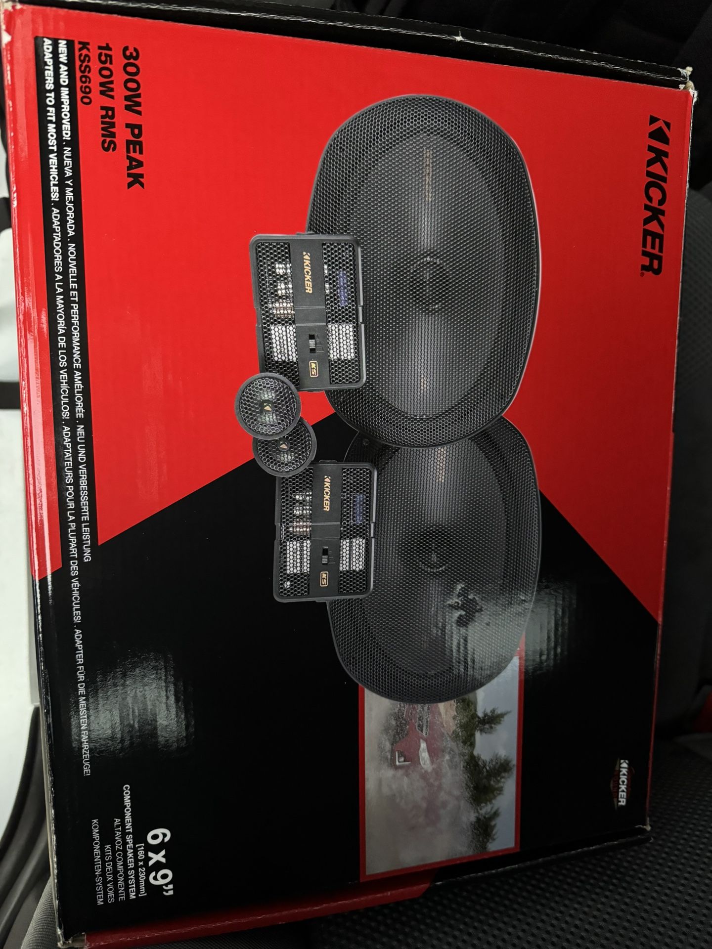 KS Series 2-Way Component Speaker System