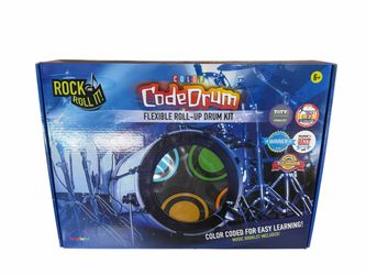 Rock And Roll It Color CodeDrum Flexible Roll-Up Drum Kit - Sealed