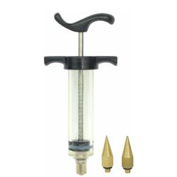 Big Horn 19408 High Pressure Glue Injector with 2 Brass Tips