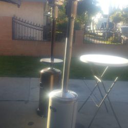 Patio Heater With Full Tank Gas.