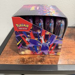 Pokemon mega heroes mini tin display