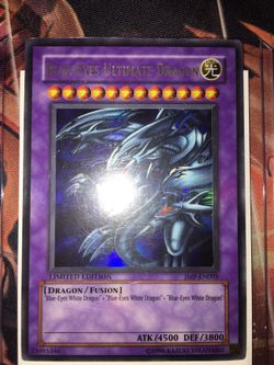 Yugioh blue Eyes Ultimate Dragon (SHONEN JUMP)