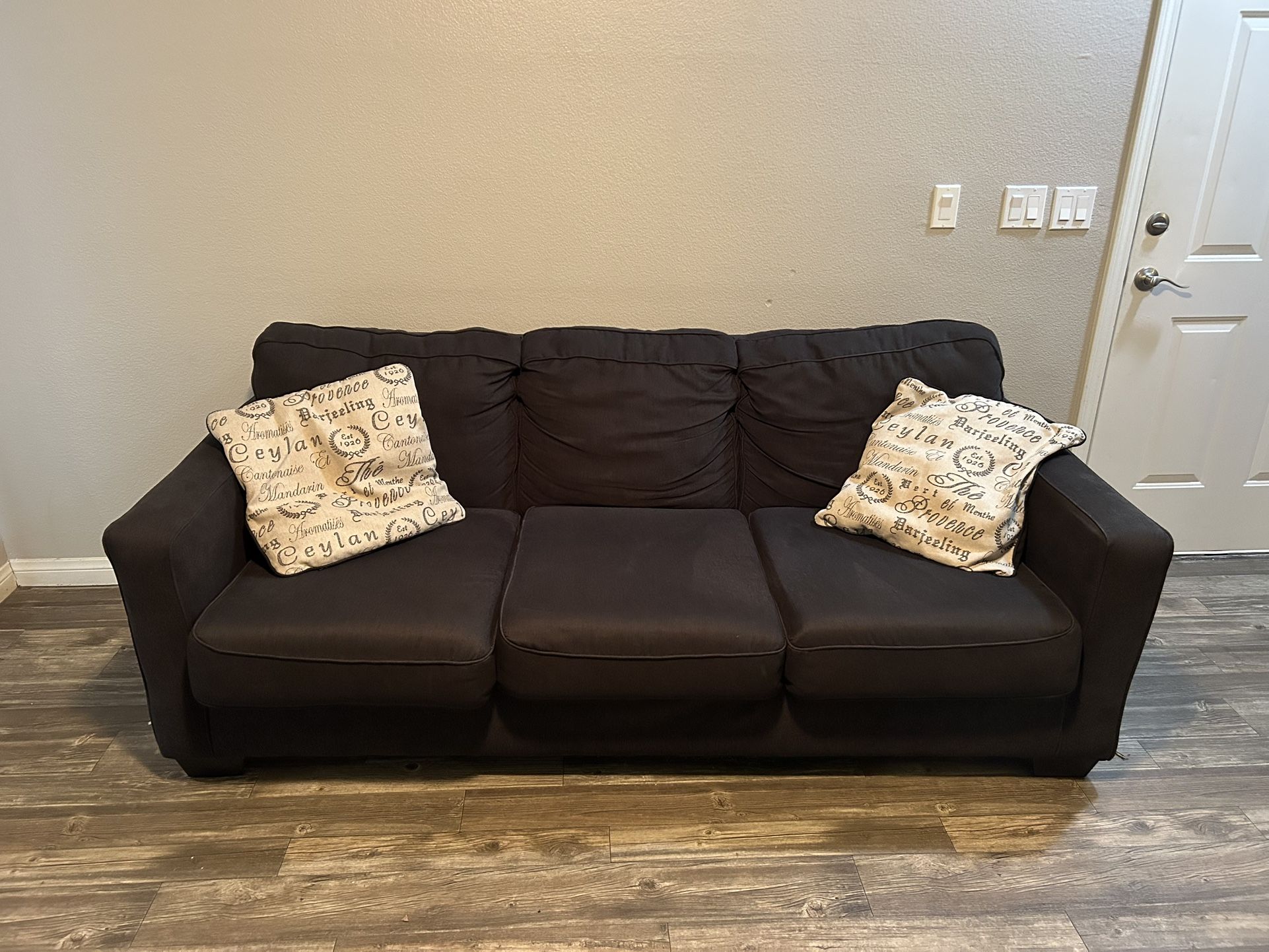 Black Comfortable Sofa