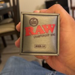 Raw Ring Size Ten