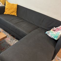 Black couch