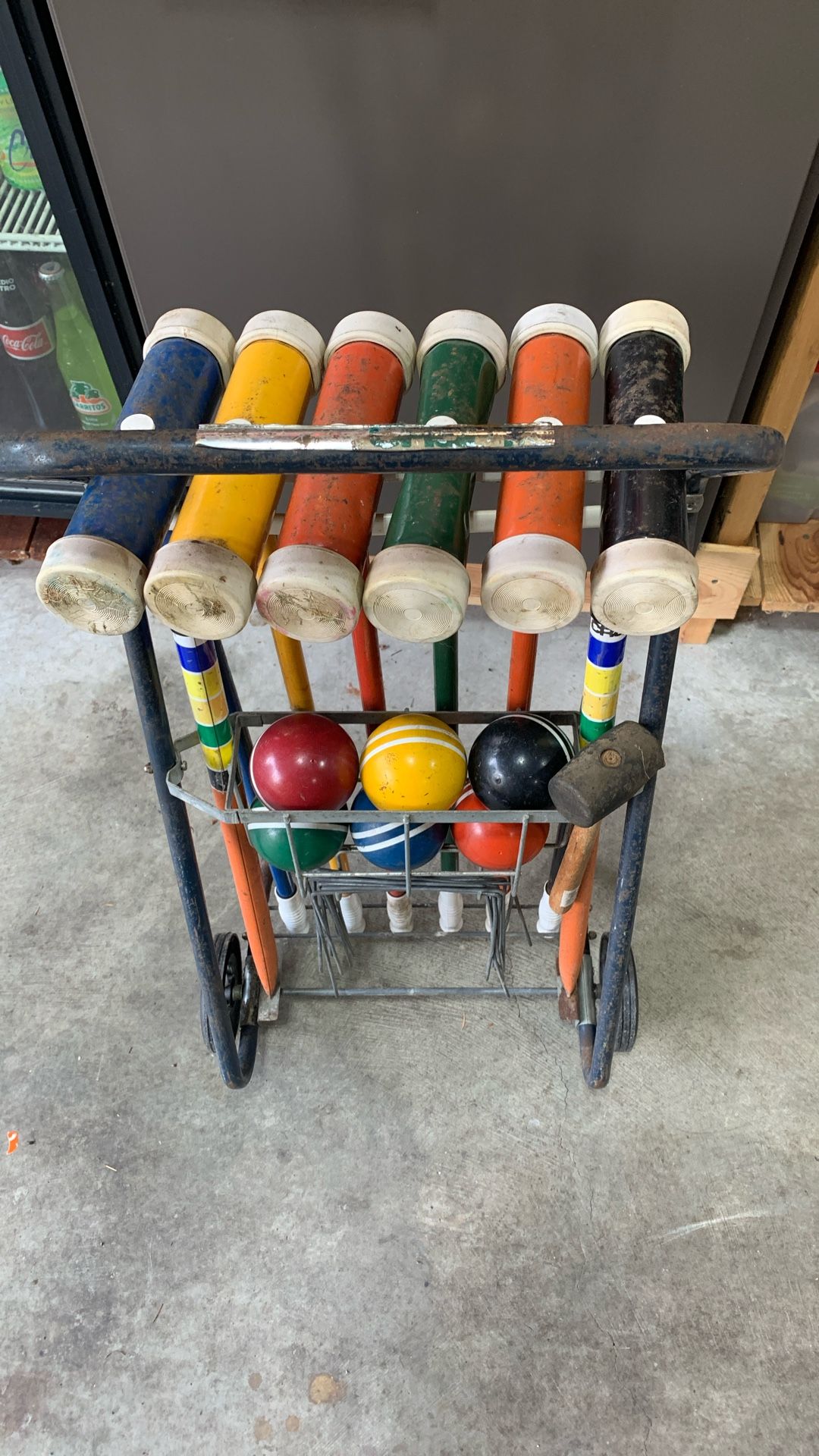 Croquet set vintage
