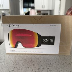 Smith Snow Goggles, 4D Mag Special Edition Brand New