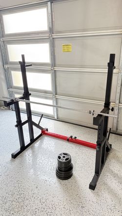 Adjustable Squat /Bench press Rack