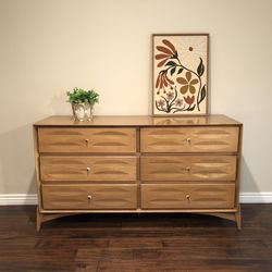 Mid Century Modern Six Drawer Lowboy By Haywood & Wakefield ~