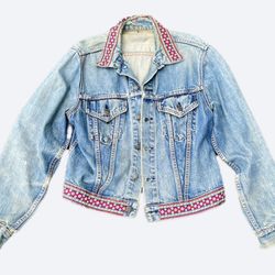 VINTAGE EARLY 1960S LEVIS BIG E TRUCKER JACKET 